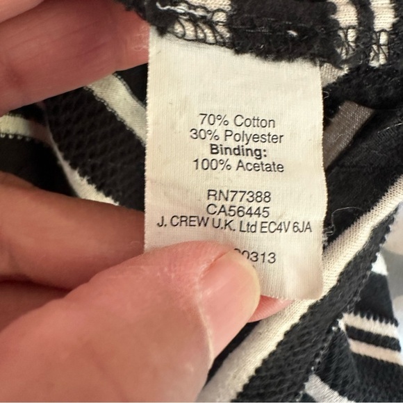 Madewell Black and White Sheath Dress - Picture 5 of 6